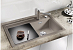 Купить Мойка Blanco ZENAR 45S чаша справа, доска стекло клапан-автомат InFino кофе preview 2