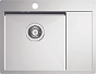Мойка Alveus Quarto 20 нержавеющая сталь матовая, чаша слева