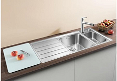 Мойка Blanco AXIS III 6 S-IF чаша слева нержавеющая сталь зеркальная полировка