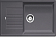 Мойка Blanco ZIA XL 6S Compact SILGRANIT темная скала