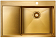 Мойка Paulmark Elde R золото брашированное