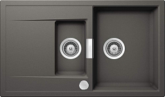 Мойка Schock ETON 60D CRISTADUR серебристый камень