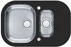 Мойка Alveus Wave Up 30 черное стекло