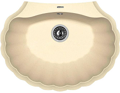 Мойка Florentina Гребешок шампань