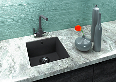 Мойка Flortek Ринг 360 серый