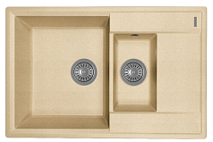 Мойка Flortek Консул 760К бежевый