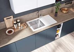 Мойка Tolero Twist TTS-860 серый-металлик