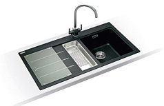 Мойка Franke MTF 651-100 чаша справа, оникс