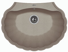 Мойка Florentina Гребешок серый шёлк