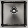 Мойка Paulmark Lassan вороненая сталь атласная