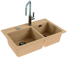 Мойка Alveus Atrox 50 бежевый