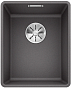 Мойка Blanco SUBLINE 320-F отводная арматура InFino® темная скала