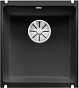 Мойка Blanco SUBLINE 375-U керамика отводная арматура InFino® черный