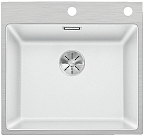 Мойка Blanco SUBLINE 500-IF/A клапан-автомат InFino® белый