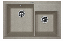 Мойка Florentina Касси 780 серый шелк