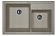 Мойка Florentina Касси 780 серый шелк