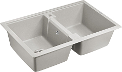 Мойка Paulmark Zwilling серый