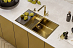 Купить Мойка Alveus Quadrix 60 Monarch нержавеющая сталь золото preview 5