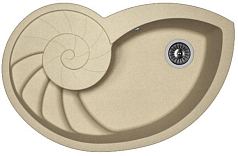 Мойка Florentina Наутилус бежевый