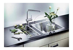 Мойка Blanco Zerox 180-IF/N нержавеющая сталь зеркальная полировка