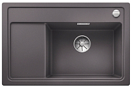 Мойка Blanco ZENAR XL 6 S Compact чаша справа, доска стекло клапан-автомат InFino® темная скала