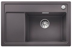 Мойка Blanco ZENAR XL 6 S Compact чаша справа, доска стекло клапан-автомат InFino® темная скала