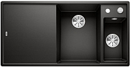 Мойка Blanco AXIA III 6 S чаша справа, доска ясень клапан-автомат InFino® черный
