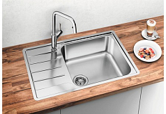 Мойка Blanco Lemis XL 6 S-IF Compact нержавеющая сталь полированная