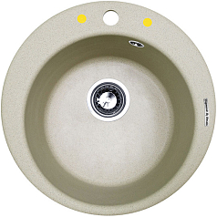 Мойка Zigmund & Shtain Kreis 480 речной песок