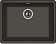 Мойка Flortek Ринг 500 антрацит