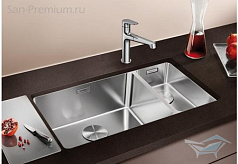 Мойка Blanco ANDANO 500/180-U, чаша слева клапан-автомат