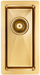 Мойка Paulmark Klein брашированное золото