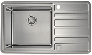 Мойка Alveus Rando 50L нержавеющая сталь атласная, чаша слева