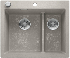 Мойка Blanco PLEON 6 Split SILGRANIT PuraDur бетон