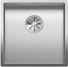 Мойка Blanco CLARON 400-U Durinox® отводная арматура InFino® нержавеющая сталь durinox