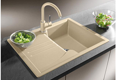 Комплект мойка Blanco ENOS 40 S + смеситель MIDA Хром