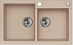 Купить Мойка Alveus Rock 90 бежевый preview 1