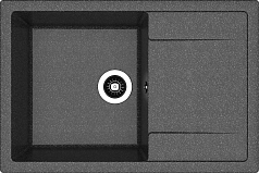 Мойка Florentina Техно 860 черный