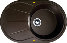 Мойка Zigmund & Shtain Kreis OV 770 B швейцарский шоколад