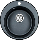 Мойка Paulmark Gelegen чёрный металлик