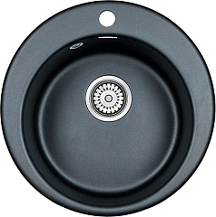 Мойка Paulmark Gelegen чёрный металлик