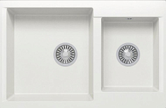 Мойка Polygran Brig-772 белый хлопок