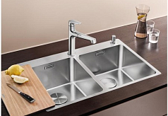 Мойка Blanco Andano 340/340-IF-A клапан-автомат