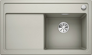 Мойка Blanco ZENAR 45S чаша справа, доска стекло клапан-автомат InFino жемчужный