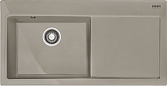 Мойка Franke MTK 611-100 чаша слева жемчужный серый