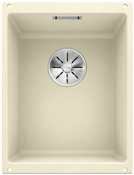 Мойка Blanco SUBLINE 320-U SILGRANIT отводная арматура InFino® жасмин
