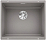 Мойка Blanco SUBLINE 500-U SILGRANIT отводная арматура InFino® алюметаллик