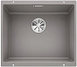 Мойка Blanco SUBLINE 500-U SILGRANIT отводная арматура InFino® алюметаллик