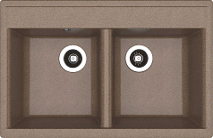 Мойка Florentina Астра 780 терракотовый