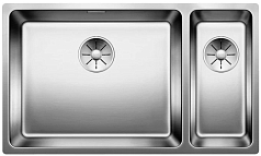 Мойка Blanco ANDANO 500/180-U, чаша слева нержавеющая сталь зеркальная полировка